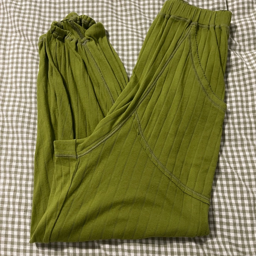 Free People Intimately Coffee Chat Joggers Size XS - Picture 6 of 7